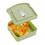 Bamboo Fibre Sandwich Container 2L Microwave Safe 1