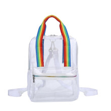 Clear PVC Backpack – Heavy-Duty Transparent School &