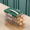 Refrigerator Door Rack – Green Stackable Storage Bin, 1