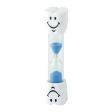 2-minutters sandtimer med store øyne for barn – tegneseriedesign