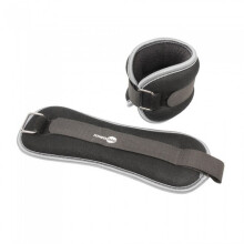 (0.5kg, Black/Grey) Fitness Mad Wrist And Ankle Weight (Pack Of 2)