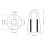Bouton universel de commutateurs de micro de guitare, 2-Rouge 5