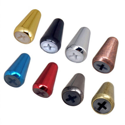 Boutons universels de commutateurs de micro de guitare en-Doré 2