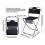 Tabouret de camping pliant ergonomique compact pour les 3