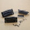7 String Black Guitar Pickup Set with Metal Texture for Enhanced 5