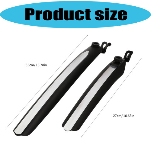 Mud Guard Folding Bikes Mudguard Bicycles Mudguards for Front 2