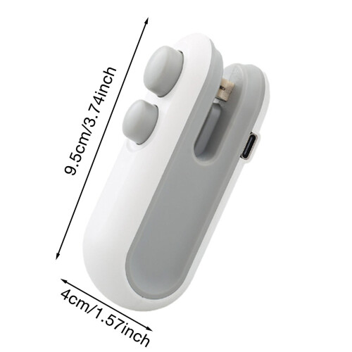 Επαναφορτιζόμενη μίνι συσκευασία σάκων USB-C με κόπτη 2