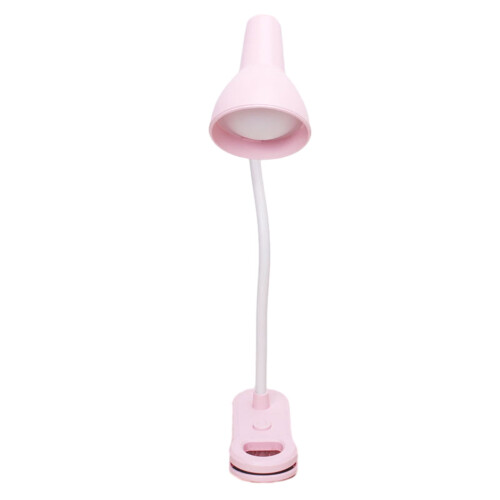 Luminária de mesa com clipe e 16 LEDs, com 3 modos de iluminação. 1