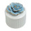 Blue Ceramic Storage Jar with Lid – Hand-Painted Jewelry 2