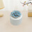 Blue Ceramic Storage Jar with Lid – Hand-Painted Jewelry 5