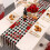 Cotton Valentine's Day Table Runner – Red, 13 x 70 in 4