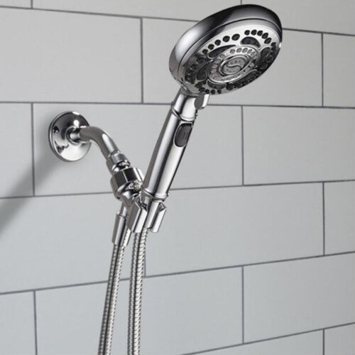 Shower Head Holder Rack with Wall Hook Bracket 1pc 2