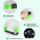 Bracelet de poignet Rechargeable USB, brassard de sécurité-Rouge 6