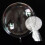 10 transparente Perlenballons als Brautstrauß & 2