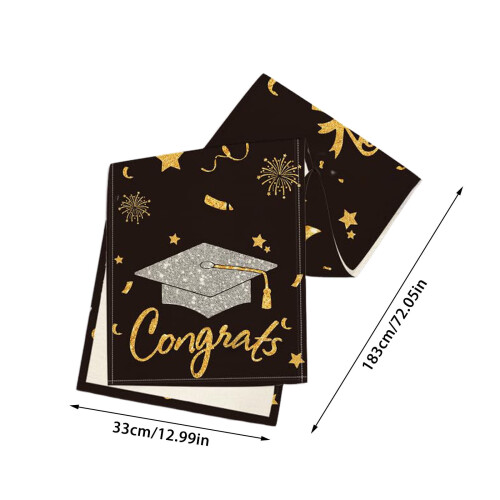 Graduation Table Banner 2025 Polyester Runner 2