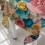 Nappe rectangulaire à fleurs 3D 140 x 80 cm 4