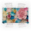 Nappe rectangulaire à fleurs 3D 140 x 80 cm 5