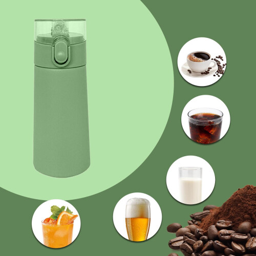 5oz Mini Insulated Water Bottle with Straw – Stainless 1