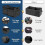 Car Trunk Organizer 72L Waterproof Collapsible Grey 3
