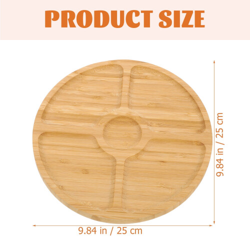 Obsttablett aus Bambus, 25 cm 1