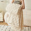 Fleece Throw Blanket Extra Large White 40x60 inch 4