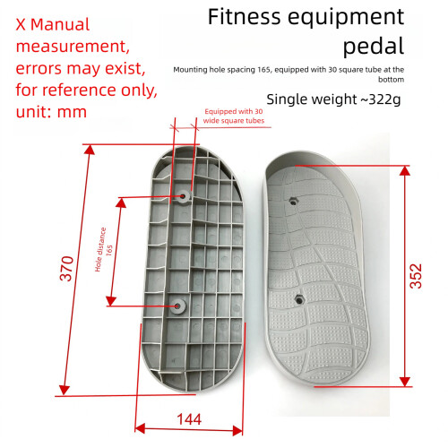 Pédale de vélo d'exercice ergonomique résistante au-Droite 2