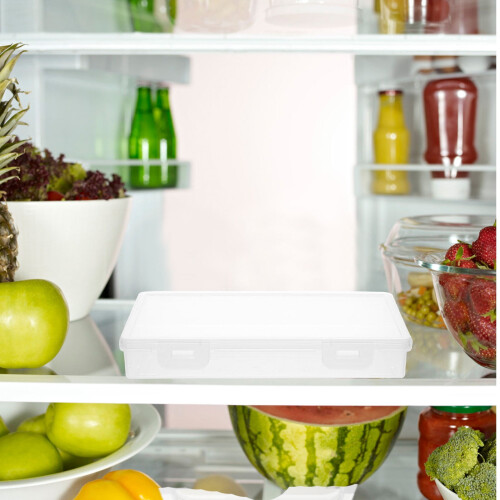 Rectangular Cheese & Butter Storage Box, PP, 19.6 x 11.5 x 2