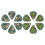Plectrum Celluloid Guitar Picks Practice Guitar Pick-A 0.71mm 2