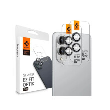 Spigen Samsung Galaxy S25 Edge EZ Fit GLAS.tR Optik Pro HD Lens protection, 2-pack