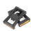 Ergonomic Locking Bike Pedals Enhanced Grip Rainproof Design for 2