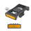 Ergonomic Locking Bike Pedals Enhanced Grip Rainproof Design for 4