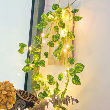 Watermelon Leaf Fairy Lights 10m 100 LED Warm White