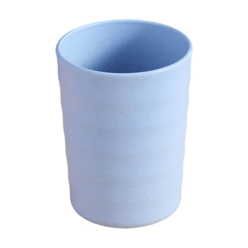 Wheat Straw Reusable Cup Blue 350ml