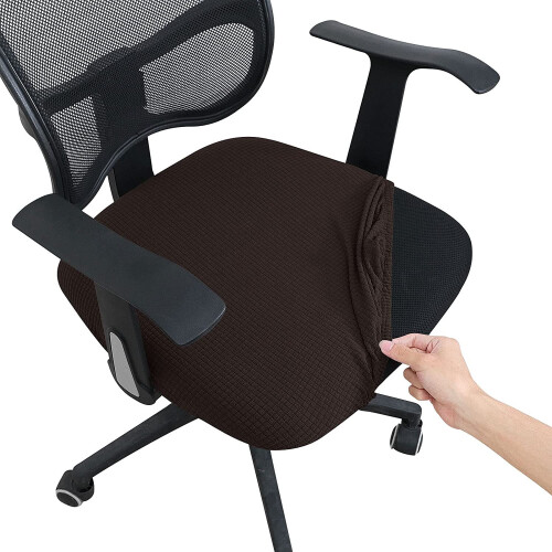 Elastisk trekk til kontorstol – jacquardstoff,
