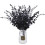 Black Artificial Eucalyptus Stems, 30 pcs 1