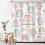 Rainbow Shower Curtain 72x72 in Polyester 1