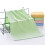 Toalha de banho de fibra de bambu macia e absorvente verde 1