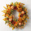 Fall Peony and Pumpkin Wreath 18 Inch 1