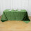 Velvet Rectangular Tablecloth 90 x 132 in Willow Green 1