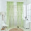 Sheer Voile Curtain Panel Green 100 x 280 cm 1
