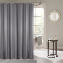 Polyester Shower Curtain 180x180cm Solid Colour