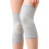 Elastic Knee Brace Nonslip Support Sweat Resistant-Light Grey S 2