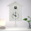 Cuckoo Wall Clock in White – ABS Material, Battery Powered 2
