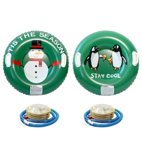 Heavy Type Inflatable Snow Sleds Nonslip Bottom For Snow-A 2