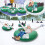 Heavy Type Inflatable Snow Sleds Nonslip Bottom For Snow-A 6