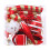 12pcs Red and White Peppermint Lollipop Ornaments 4