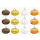 24-Piece Autumn Pumpkin Hanging Ornaments 2