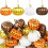 24-Piece Autumn Pumpkin Hanging Ornaments 4