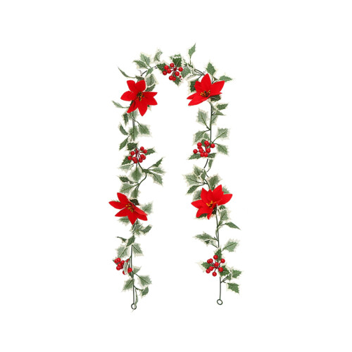 1.75m Artificial Rose Vine Garland 1