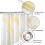 Yellow Marble Shower Curtain 72 x 72 in Polyester 5